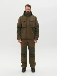 Костюм HUNTSMAN Торнадо -15°C цвет Хаки ткань Исландия 10000/10000